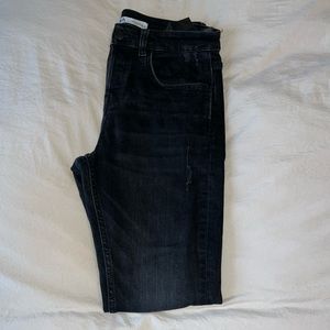 Zara Mens Skinny Jeans Distress